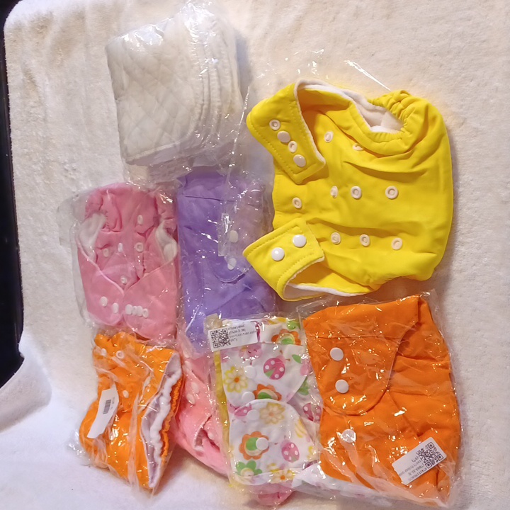 Diaper Covers And Liners 7 Covers And 6 Liners All New Baby Girl